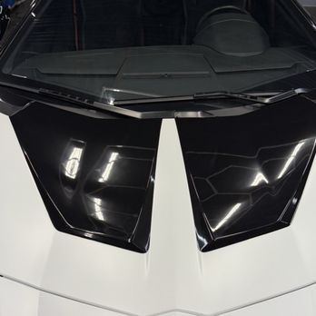 Velare Auto Styling - After the project. Partial hood and full roof and pillars - Vehicle Wraps Near Me - Irvine, California Velare Auto Styling - After the project. Partial hood and full roof and pillars - Vehicle Wraps Near Me - Irvine, California