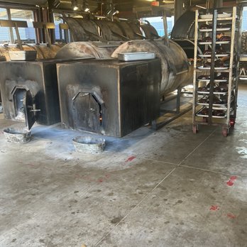 Terry Black's Barbecue - Waco - The pit smoking area - Barbeque Near Me - Waco, Texas Terry Black's Barbecue - Waco - The pit smoking area - Barbeque Near Me - Waco, Texas