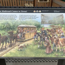 Sante Fe info plaque