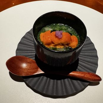 Addison - shellfish chawanmushi - New American Near Me - San Diego, California Addison - shellfish chawanmushi - New American Near Me - San Diego, California