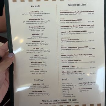 Agnes and Sherman - Diners Near Me - Houston, Texas