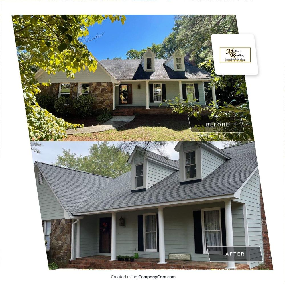 Slide of Midian Roofing