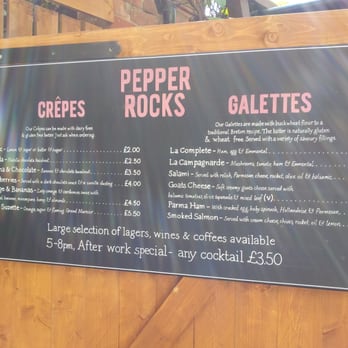 Pepper Rocks - Crepes and Galettes board - Cafes Near Me - Nottingham, NGM