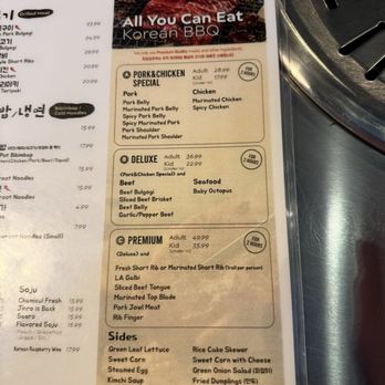 Chodang Village - Their prices for AYCE options - Korean Near Me - Austin, Texas Chodang Village - Their prices for AYCE options - Korean Near Me - Austin, Texas