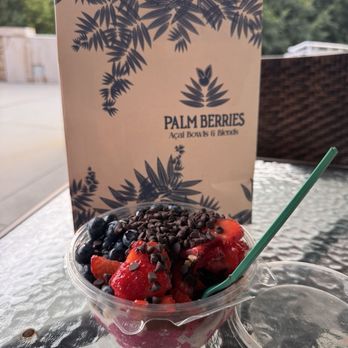 Palm Berries - I got the build your own bowl. - Acai Bowls Near Me - Charlotte, North Carolina