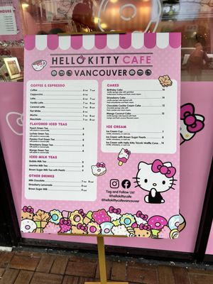 Menu photo 5 Hello Kitty Cafe Vancouver, BC