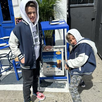 Souvlaki GR - Outside area - Greek Near Me - New York, New York Souvlaki GR - Outside area - Greek Near Me - New York, New York