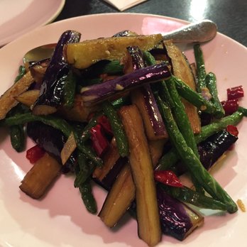 Hunan Impression - Eggplant and string beans - Chinese Near Me - San Jose, California