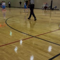 W.L. Hutcherson Branch YMCA - Big basketball court!