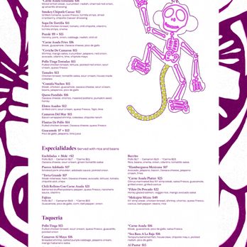 La Mona Rosa - Menu (Nov 22) - Mexican Near Me - Las Vegas, Nevada La Mona Rosa - Menu (Nov 22) - Mexican Near Me - Las Vegas, Nevada