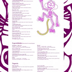 La Mona Rosa - Menu (Nov 22)