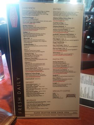 Menu photo 3 Red Rock Brewery Murray, UT Menu photo 3 Red Rock Brewery Murray, UT