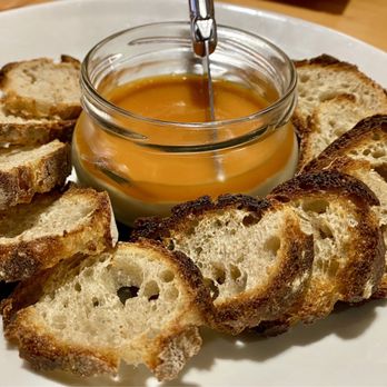 Waterfront Restaurant and Wine Bar - The delish foie gras terrine with apricot & crostini - Tapas/Small Plates Near Me - Kelowna, British Columbia Waterfront Restaurant and Wine Bar - The delish foie gras terrine with apricot & crostini - Tapas/Small Plates Near Me - Kelowna, British Columbia