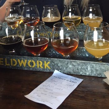 Fieldwork Brewing Co. - Salted coconut, vanilloak, petit verdot, super delta, Hannah in the wild, and pulp! - Breweries Near Me - Berkeley, California