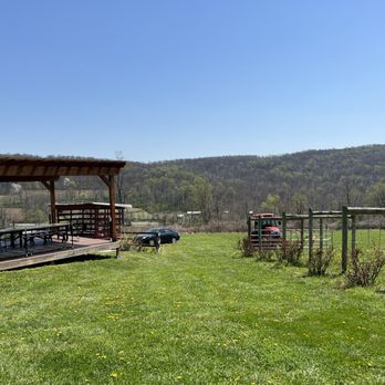 Red Heifer Winery - a view of a picnic area - Wineries Near Me - Smithsburg, Maryland Red Heifer Winery - a view of a picnic area - Wineries Near Me - Smithsburg, Maryland