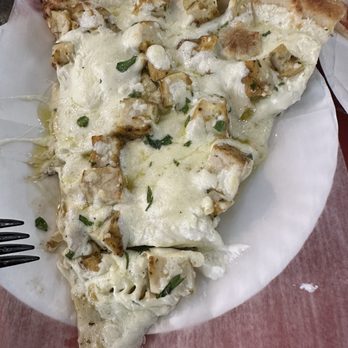 Pizza Time - White pizza with chicken cutlet - Pizza Near Me - St. Augustine, Florida