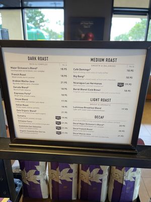 Menu photo 1 Peet's Coffee Irvine, CA