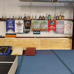 Tidal Trades - Plywood wall with trim