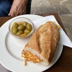 Bodega San Antonio - Ham and cheese omelette sandwich