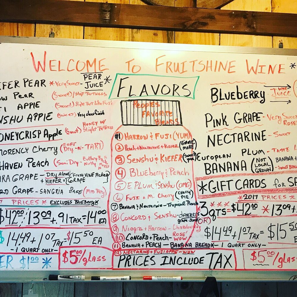 Fruitshine wine board, something for everyone! Fruitshine wine board, something for everyone!