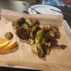 Bourbon On The Falls - Bourbon sesame brussel sprouts
