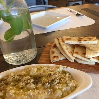 Caspian Restaurant - Baba ganoush - Mediterranean Near Me - Mountain View, California