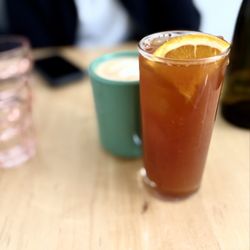 Juliet - Hot+Cold Drinks: Cappuccino/Lavender+Thyme Mocktail Something)