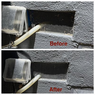 Rodent proofing - Sealing rodent access points. Rodent proofing - Sealing rodent access points.
