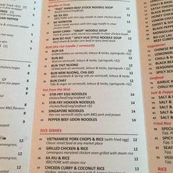 Pho Cafe & Grill - Pho, Rice dishes