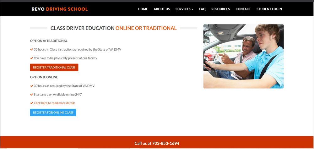 Revo Driving School Updated February 2026 8850 Richmond Hwy