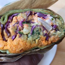 Bridgehead - Felafel wrap. Delicious!
