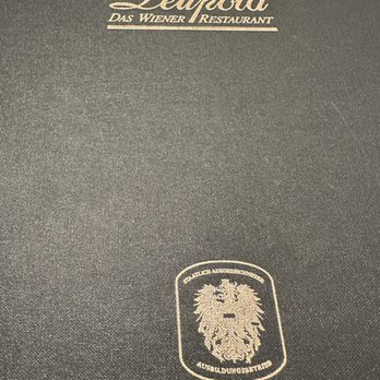Zum Leupold - Menu excerpt - Austrian Near Me - Vienna, 9 Zum Leupold - Menu excerpt - Austrian Near Me - Vienna, 9