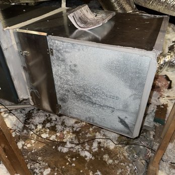 Burkett Bros - New metal filter box, no more fiberglass and crud flying around and into my air system. Also with a 4" air filter to keep the bad stuff out - Heating & Air Conditioning/HVAC Near Me - McKinney, Texas