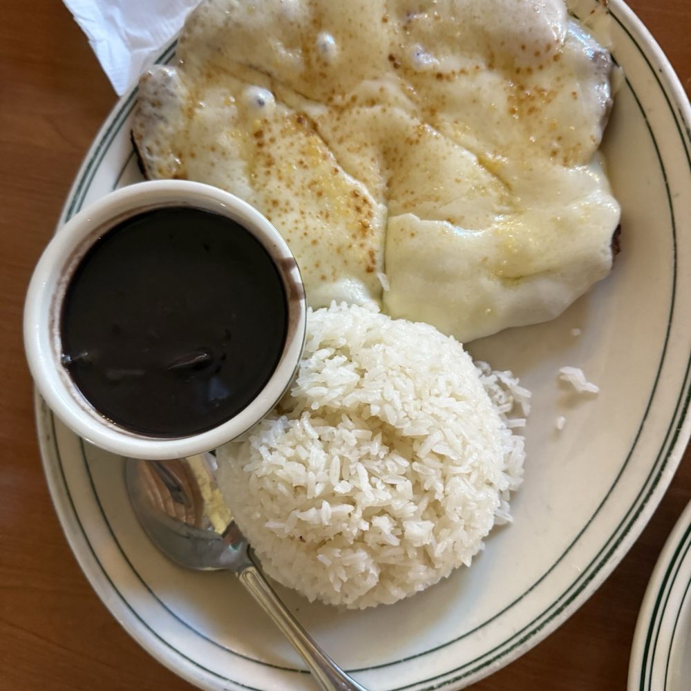 La Carreta - Bistec Empanizado a la Milanesa with rice and beans - Cuban Near Me - Miami, Florida