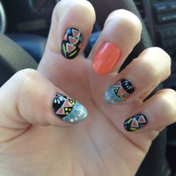Simply Unique Nails - I brought in a picture from Pinterest and Suan did an excellent job recreating it on me, in gel no less! - Nail Salons Near Me - San Francisco, California Simply Unique Nails - I brought in a picture from Pinterest and Suan did an excellent job recreating it on me, in gel no less! - Nail Salons Near Me - San Francisco, California