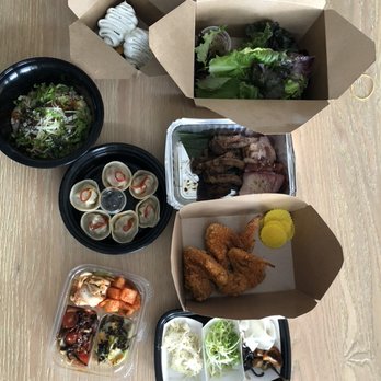 Han Oak - full spread from KBBQ for two - Korean Near Me - Portland, Oregon