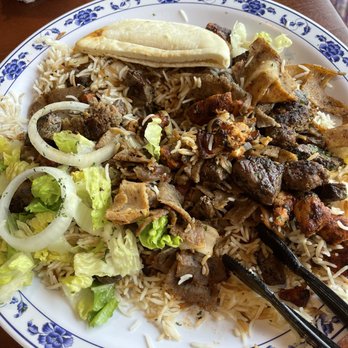 Bosphorus - The Sultan Platter after. - Turkish Near Me - Englewood, Colorado