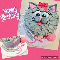 Shell’s Sweets - Kitten All Edible with Fondant Details