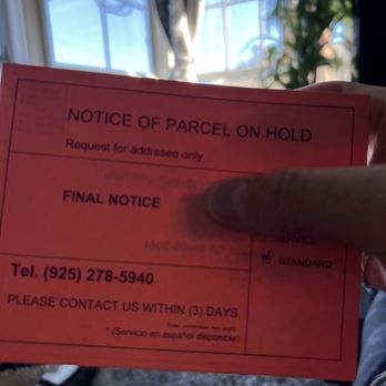 Fidelis Elite Systems - Deceptive mailer leading consumer to believe that they have a parcel on hold. - Water Purification Services Near Me - Concord, California