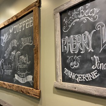 Crave Creamery - a chalk board and a chalk board - Gelato Near Me - Springfield, Pennsylvania