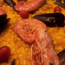 Caruso - Paella de marisco  su ordinazione