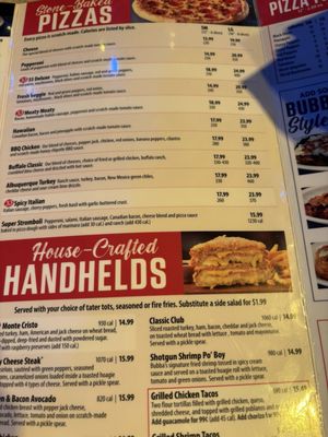 Menu photo 2 Bubba's 33 Albuquerque, NM