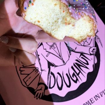 Voodoo Doughnut - Pink sprinkle - Bakeries Near Me - Orlando, Florida Voodoo Doughnut - Pink sprinkle - Bakeries Near Me - Orlando, Florida