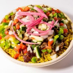 Gyro Republic - Rice Bowl with toppings