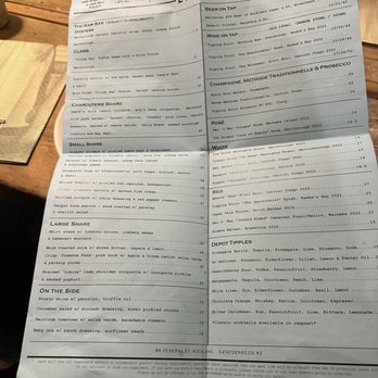 Depot - Menu - Tapas/Small Plates Near Me - Auckland, AUK Depot - Menu - Tapas/Small Plates Near Me - Auckland, AUK