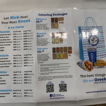 Nick the Greek - Catering - Salad Near Me - Ontario, California Nick the Greek - Catering - Salad Near Me - Ontario, California