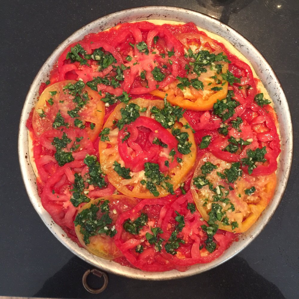 Les Petits Farcis - Tart with heirloom tomatoes - Food Tours Near Me - Nice, 06