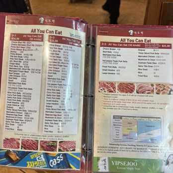 Shik Do Rak - Menu Options - Korean Near Me - Irvine, California