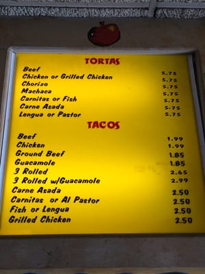Menu photo 6 Maria's Taco Shop Modesto, CA Menu photo 6 Maria's Taco Shop Modesto, CA