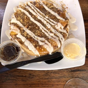 Mo' Brunch & Brews - Loaded pancake - Breakfast & Brunch Near Me - Houston, Texas Mo' Brunch & Brews - Loaded pancake - Breakfast & Brunch Near Me - Houston, Texas
